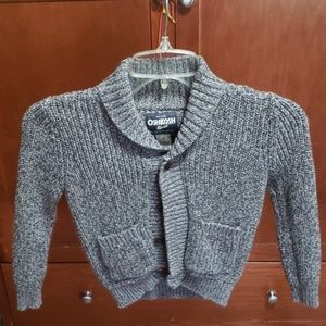 Toddle boys knitted dress up sweater